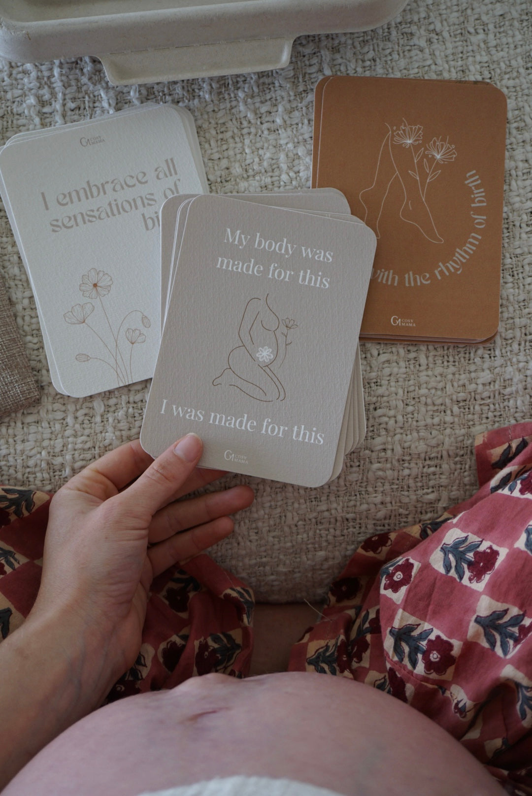 Birth Affirmation Cards - Cosy Mama