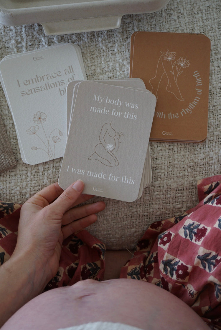 Birth Affirmation Cards - Cosy Mama